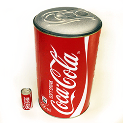 G09 Coca Cola Tin Seat