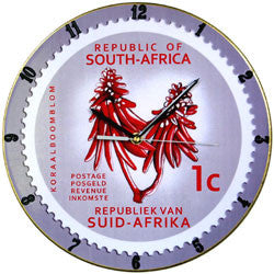 B15 Coral Tree Stamp Record Clock