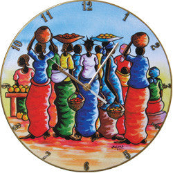 B23 Moleke Market Record Clock