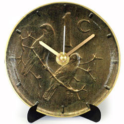 I08 One Cent Mini LP Clock