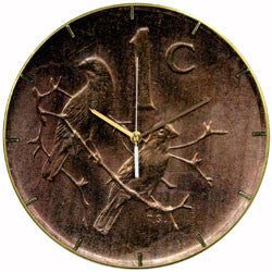B08 One Cent Record Clock
