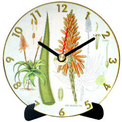 I14 Aloe Botanical Mini LP Clock