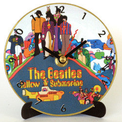 M02 Beatles Yellow Submarine Mini LP Clock