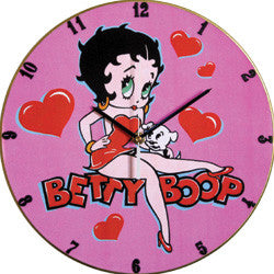 E21 Betty Boop Record Clock