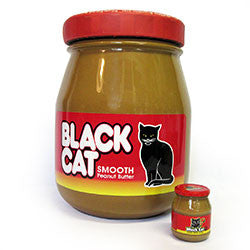 G03 Black Cat Peanut Butter Jar Seat
