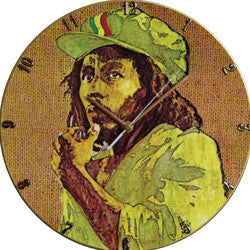 F06 Bob Marley Record Clock