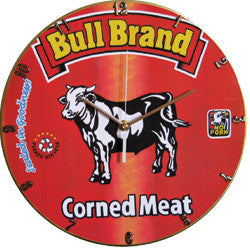 A04 Bull Brand Record Clock