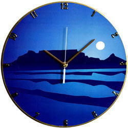 B21 Cape Town Skyline Record Clock