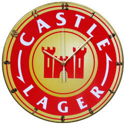 C01 Castle Lager Record Clock