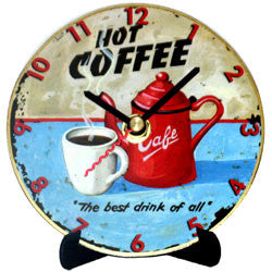 H17 Hot Coffee Mini LP Clock