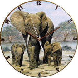 B27 Elephants Record Clock