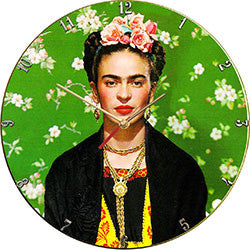 F36 Frida Kahlo Record Clock