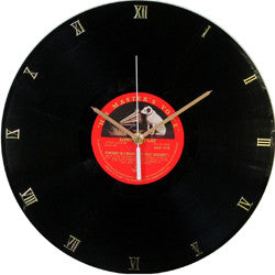F03 His Masters Voice Record Clock