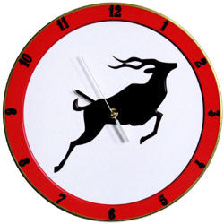 B31 Kudu Road Sign Record Clock