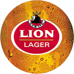 P08 Lion Lager Fridge Magnet