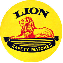 N09 Lion Match Fridge Magnet
