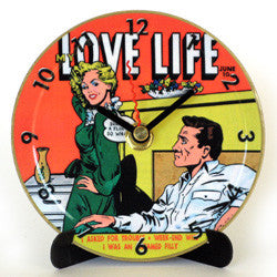 L22 My Love Life Mini LP Clock