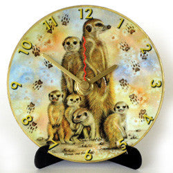 I29 Meercats Mini LP Clock