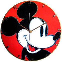 E04 Mickey Mouse Record Clock