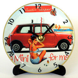 L25 Mini Cooper Mini LP Clock