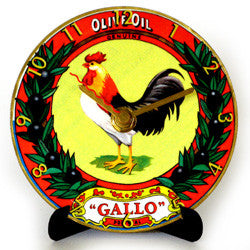 H06 Gallo Olive Oil Mini LP Clock