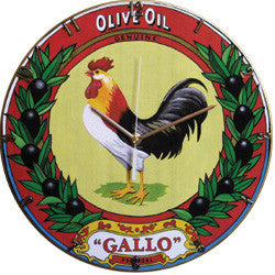 A06 Gallo Olive Oil Record Clock