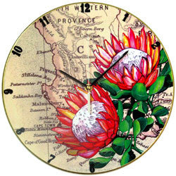 B11 Protea on Map Record Clock
