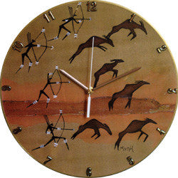 B25 Rock Art Hunt Record Clock