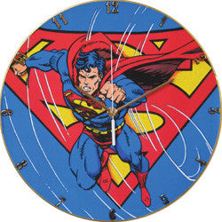 E03 Superman Record Clock