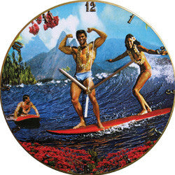 E26 Surfers Record Clock