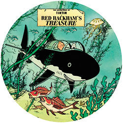 R07 Tintin Red Rackham's Treasure Fridge Magnet