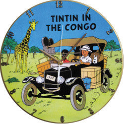 E08 Tintin in Congo Record Clock