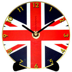 J15 Union Jack Mini LP Clock