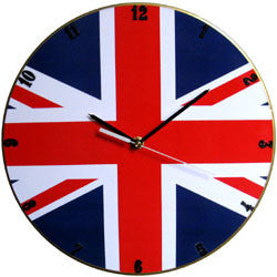 C15 Union Jack Record Clock