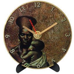 I18 Zulu Mother & Child Mini LP Clock